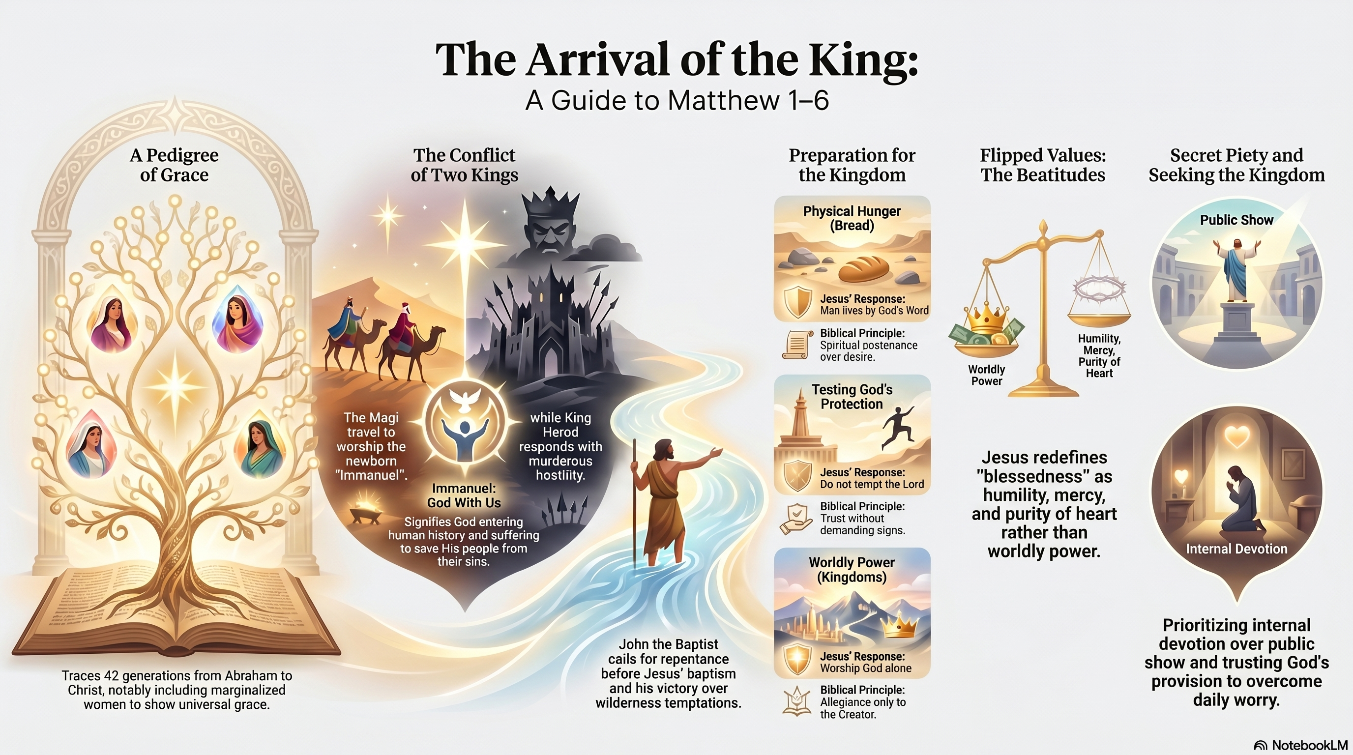 新約聖經《福音書與歷史書》《馬太福音》《1》01~06